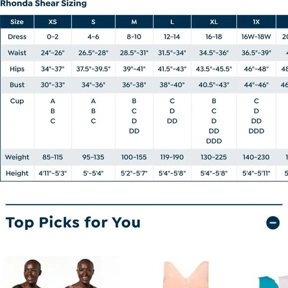 NWT Rhonda Shear 1X Black Lace Chemise - Picture 4 of 4